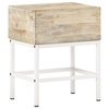 Kuma Rustic Wooden Bedside Table