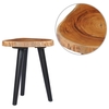 Kuma Solid Teak Top Handmade Tripod Coffee Table