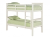 Leo Solid Off-White Bunk Bed