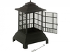 Lifestyle Syrah Matt Black Steel Firepit