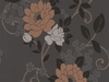 LLB Duchess Black & Gold Floral Wallpaper