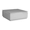 Logan Coffee Table White High Gloss with Lights & Storage