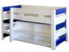 Lolly White & Blue Mid Sleeper
