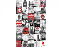 London Montage Printed Canvas