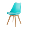 Louvre Dining Chair (Pair) - Various Colours Available (Colour: Aqua)