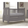 Lucas Sleigh 3 in 1 Cot Bed - Cool Grey