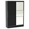 Lynx Sliding Door Mirrored Wardrobe 132cm