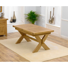 Lyon Rectangular Extendable Solid Oak Dining Table
