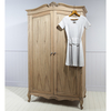Madeleine Rococo Wardrobe 2 Door (Finish: Weathered ash)