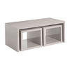 Madrid Coffee Table Gloss Light Grey