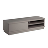 Madrid Media Unit 132cm High Gloss Dark Grey