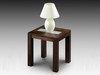 Madrid Wenge Lamp Table