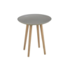 Maeva Scandinavian Grey Lamp Table