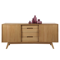 Marte Oak Sideboard Storage