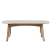 Marte Solid Wood Coffee Table Oak
