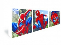Marvel Spiderman Set of 3 Printed Canvases