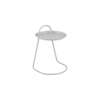 Matlock Grey Metal Lamp Table