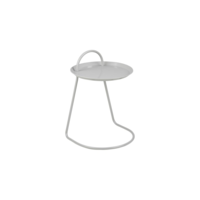 Matlock Grey Metal Lamp Table