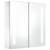Meissa Modern 2 Door LED Bathroom Mirror Cabinet