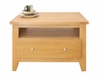 Metro Waxed Oak Audio Storage Table