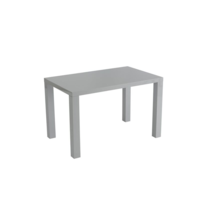 Monaco Grey Gloss Dining Table (Length Of Table: 120cm)