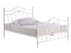 Monaco White Metal Bed