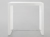 Naiomi White High Gloss Console Table