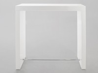 Naiomi White High Gloss Console Table