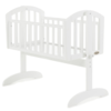 Obaby Sophie Swinging Crib – White (Colour: White)