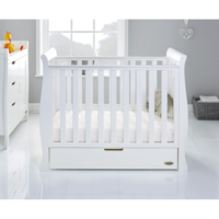 Obaby Stamford Space Saver Cot (Colour: Warm Grey)