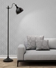 Ogee Silver Oval Geometric Wallpaper