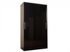 Ohio Black Gloss 2 Door Sliding Wardrobe