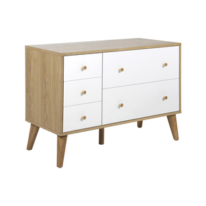 Oslo Chest Of Drawers - oak and white