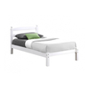 Oslo Wooden Bed Frame White (Bed Size: Small Double)