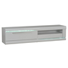 Ovio TV Unit 200cm White Gloss with LED Lighting