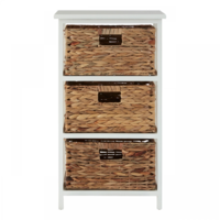 Padstow 3 Drawer Storage Unit