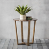 Palatine Marble Round Side Table