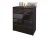 Palermo Black Gloss 5 Drawer Chest