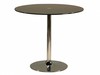 Palermo Round Black Glass Dining Table