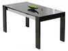Paris Rectangular Black High Gloss & Chrome Dining Table
