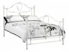 Paris White Metal Bed