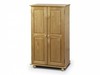 Pickwick Solid Pine Short Wardrobe