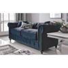 Porter Blue Velvet 2 Seater Sofa