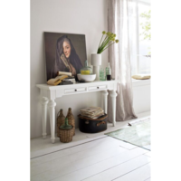 Provence White Painted Console Table