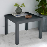 Puro End / Lamp Table (Table Colour: charcoal)