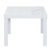 Puro End / Lamp Table (Table Colour: White)