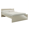 Puro High Gloss Bed Frame Stone (Bed Size: Double,  Colour: Stone)