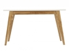 Rimini White & Oak Rectangular Dining Table