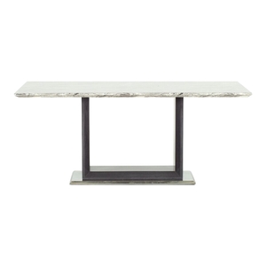 Rina Grey Marble Dining Table 4-6 Seater