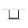Rina Grey Marble Dining Table 6-8 Seater